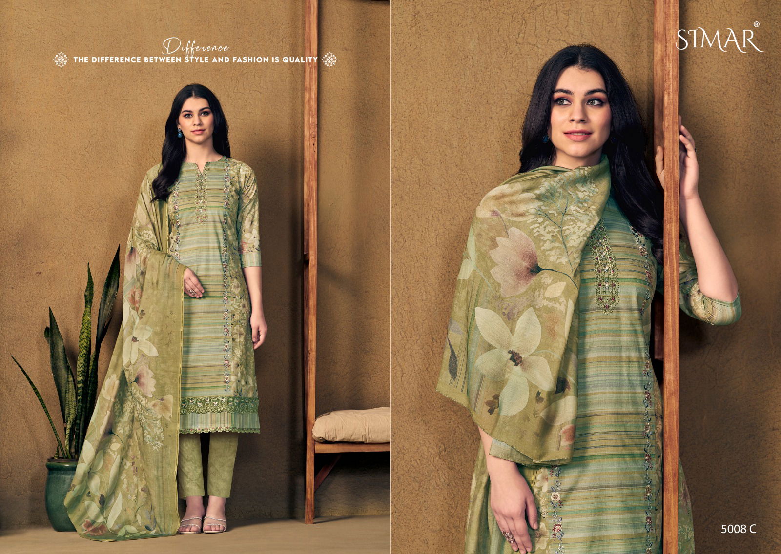 Bani By Glossy Lawn Cotton Digital Printed Dress Material Suppliers In India